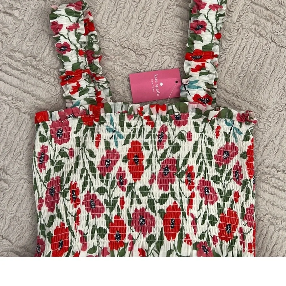 Kate Spade Bold Garden Blooms
Smocked Dress with pockets. Sz XL NWT Was $299 - Picture 3 of 5